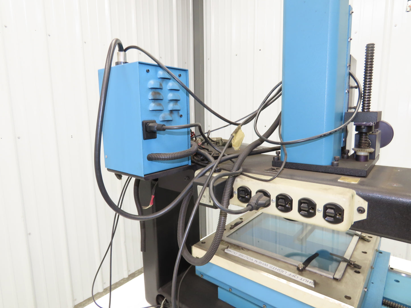 Microvu Vector 12x12 Video Measurement Inspection System 12" Area RSF Elektronik