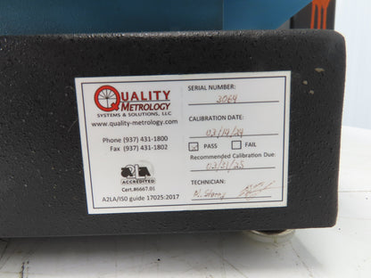 Microvu Vector 12x12 Video Measurement Inspection System 12" Area RSF Elektronik