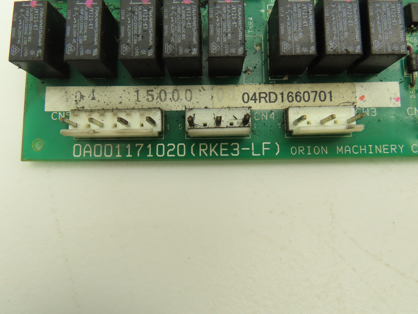 Orion Machinery 0A001171020 PCB Printed Circuit Control Board RKE3-LF