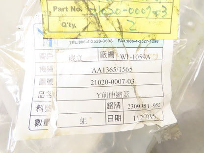 Wele AA-1365/1565 CNC Machine Steel Way Cover Front Y Axis 1440mm WL-1059A