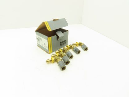 Parker PC318V-BP Mold Coolant Quick Coupling 90 Deg Barb 1/2" Hose ID Lot of 5