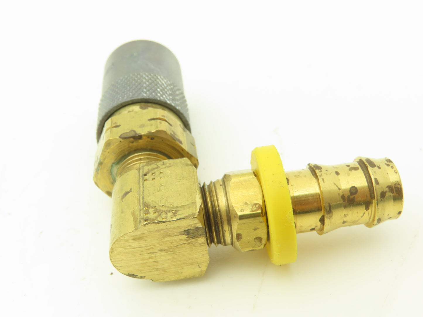 Parker PC318V-BP Mold Coolant Quick Coupling 90 Deg Barb 1/2" Hose ID Lot of 5