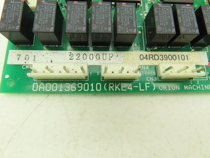 Orion Machinery 0A001369010 PCB Printed Circuit Control Board RKE4-LF