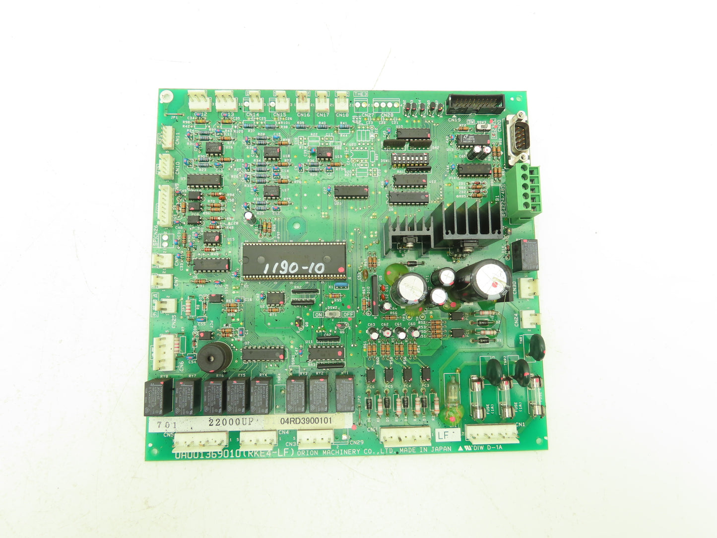 Orion Machinery 0A001369010 PCB Printed Circuit Control Board RKE4-LF