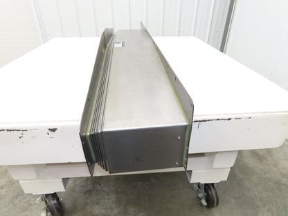 Wele AA-1365/1565 CNC Machine Steel Way Cover Rear Y Axis 1440mm WL-1057A