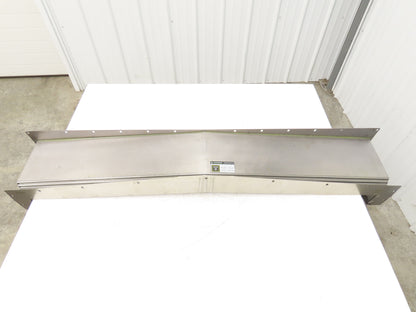 Wele AA-1365/1565 CNC Machine Steel Way Cover Rear Y Axis 1440mm WL-1057A