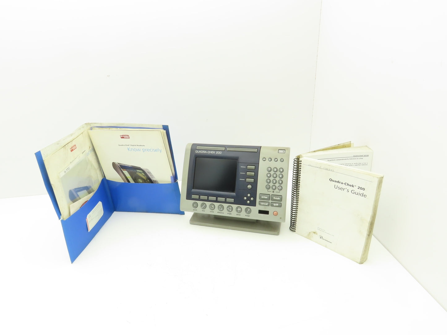 Metronics QC230-AR Quadra-Chek 200 Digital Read Out 2-Axis 6" Screen