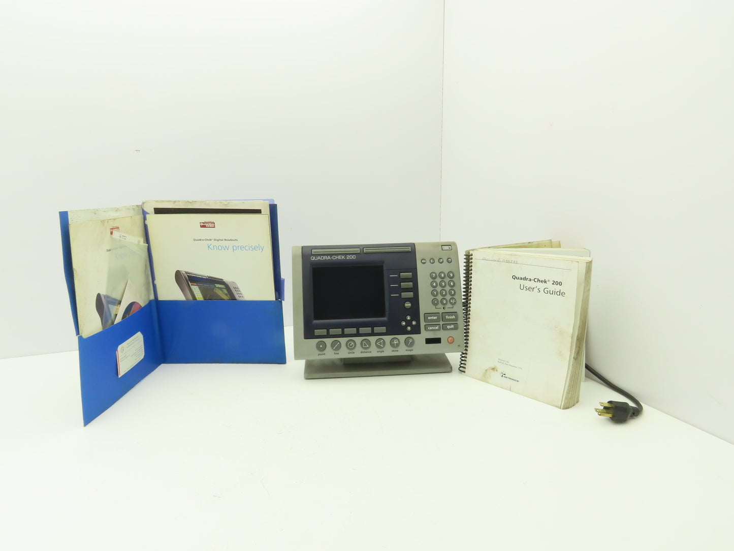 Metronics QC230-AR Quadra-Chek 200 Digital Read Out 2-Axis 6" Screen