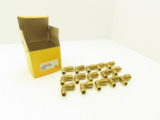 Parker X149F-8-8 Brass 45 Deg Flare Fitting Design #149F 1/2"NPT Lot of 15