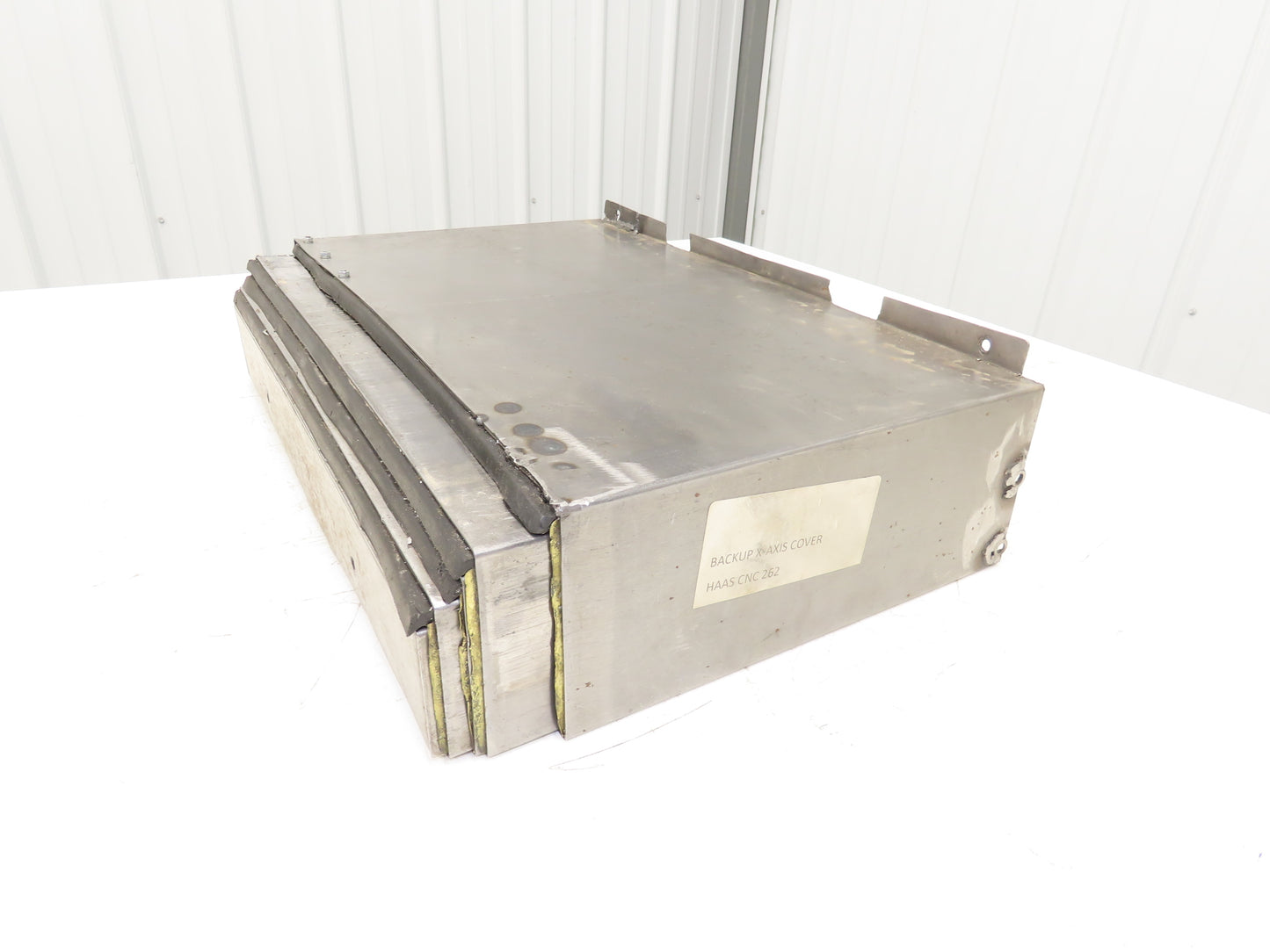 Haas VF3SS CNC Machine Steel Way Cover X Axis 485mm W  53"L