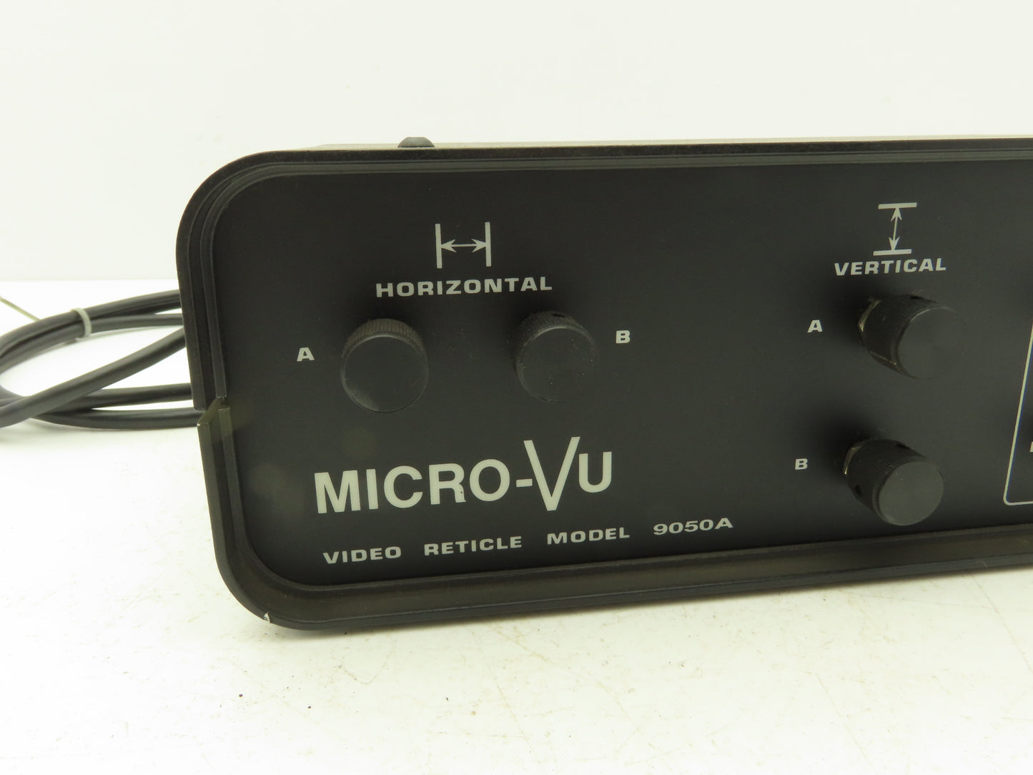 Micro-Vu Model 9050A Video Reticle Cross Hair Module Inspection