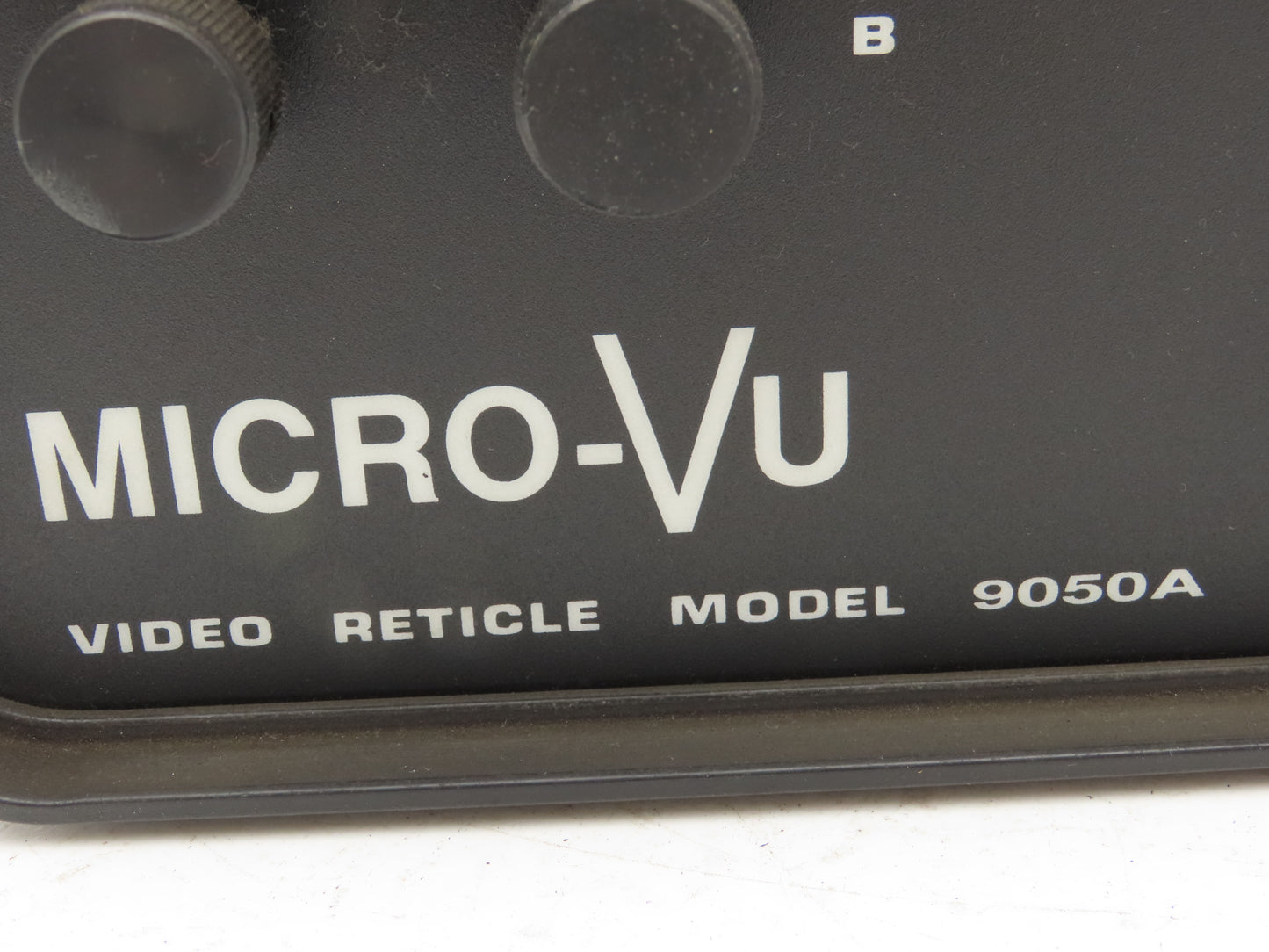 Micro-Vu Model 9050A Video Reticle Cross Hair Module Inspection