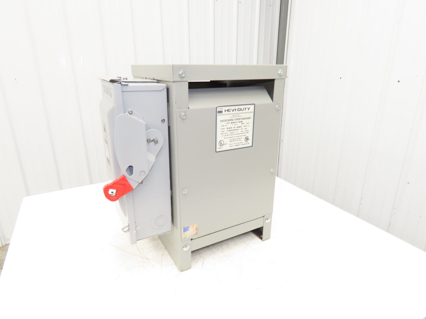 Hevi-Duty S5H15S Power Transformer 15kva Single Phase HV 240/480V LV 120/240V