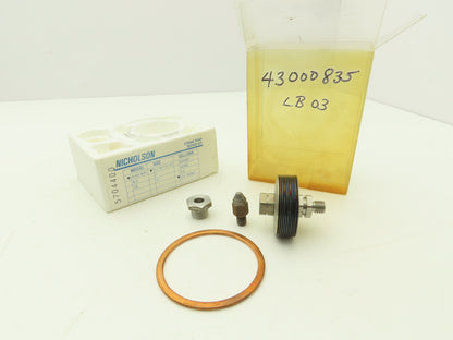 Nicholson 5704400 Steam Trap Repair Kit A-AU-AHV Bronze Bellows 2-3/4" Washer