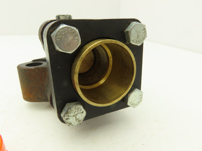 Hartford Compressors VAL374 Refrigeration Compressor Valve/Service Valve 1-3/8" Btm & Side