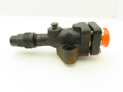 Hartford Compressors VAL374 Refrigeration Compressor Valve/Service Valve 1-3/8" Btm & Side