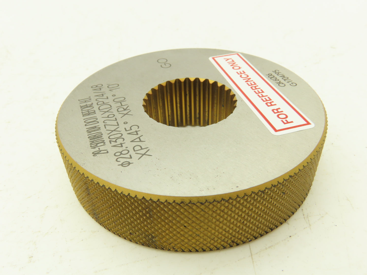 OSG Spline Threaded Ring Gauge XPA45° XRH0° Inspection Go / No Go