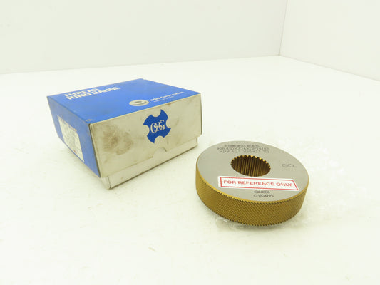 OSG Spline Threaded Ring Gauge XPA45° XRH0° Inspection Go / No Go