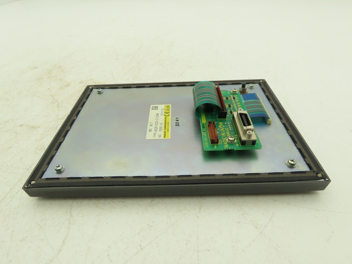 Fanuc A02B-0323-C120#M MDI Unit Operator Interface Control Panel Keypad 44-Key