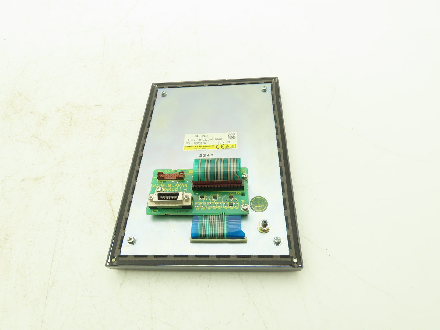 Fanuc A02B-0323-C120#M MDI Unit Operator Interface Control Panel Keypad 44-Key