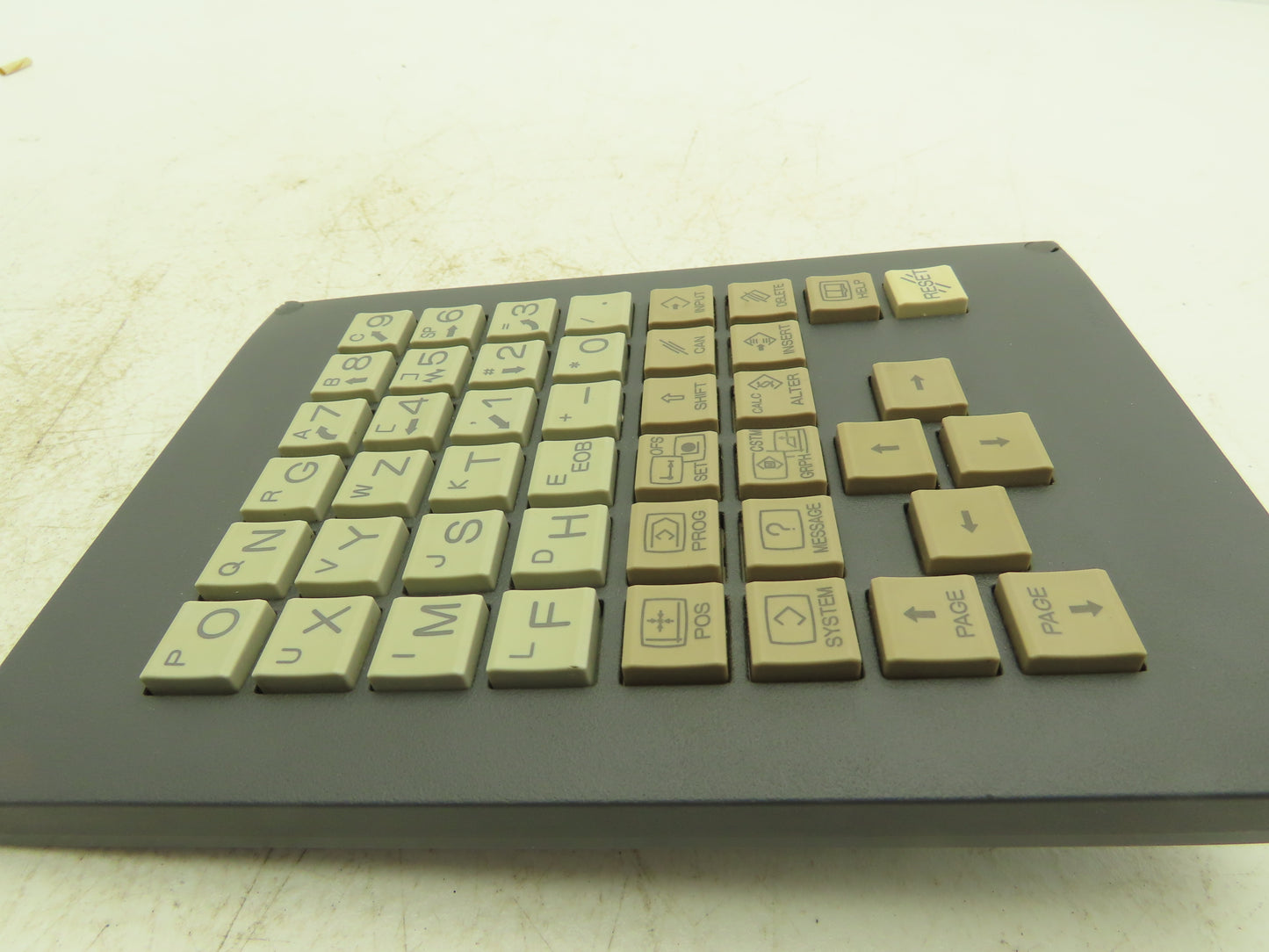 Fanuc A02B-0323-C120#M MDI Unit Operator Interface Control Panel Keypad 44-Key