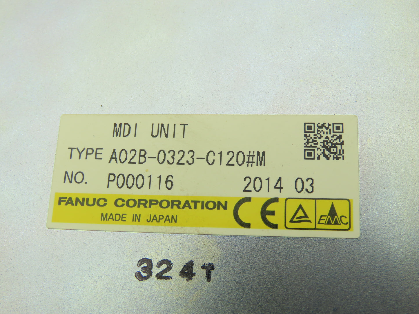Fanuc A02B-0323-C120#M MDI Unit Operator Interface Control Panel Keypad 44-Key