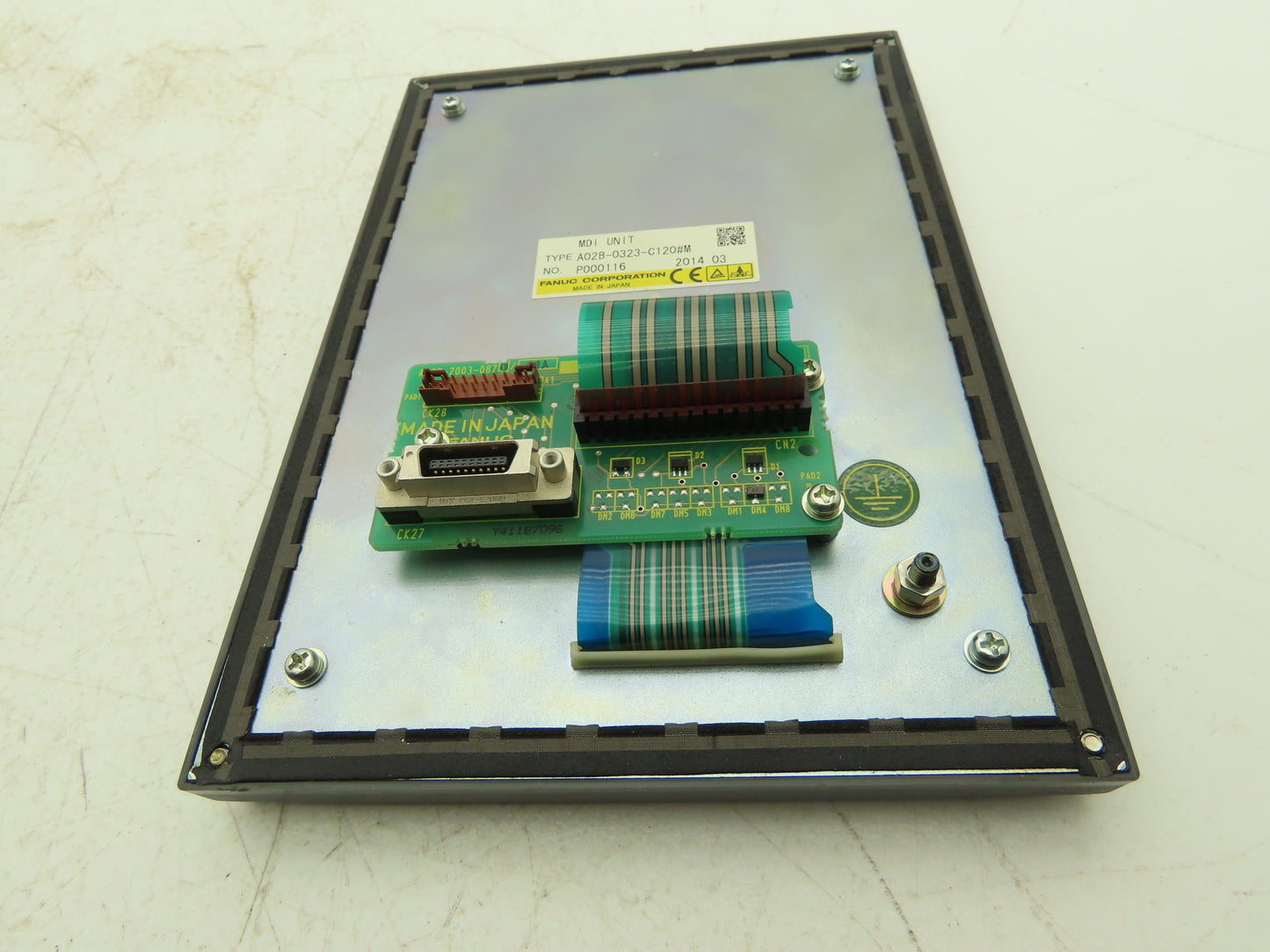 Fanuc A02B-0323-C120#M MDI Unit Operator Interface Control Panel Keypad 44-Key