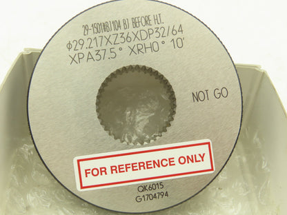 OSG Spline Threaded Ring Gauge XPA37.5° XRH0° Inspection No Go