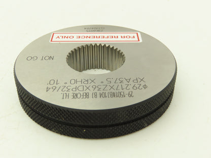 OSG Spline Threaded Ring Gauge XPA37.5° XRH0° Inspection No Go