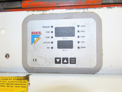 Habor HBO-400PSBM CNC Spindle Oil Cooler Chiller 8L/min 1100W 220V 3PH