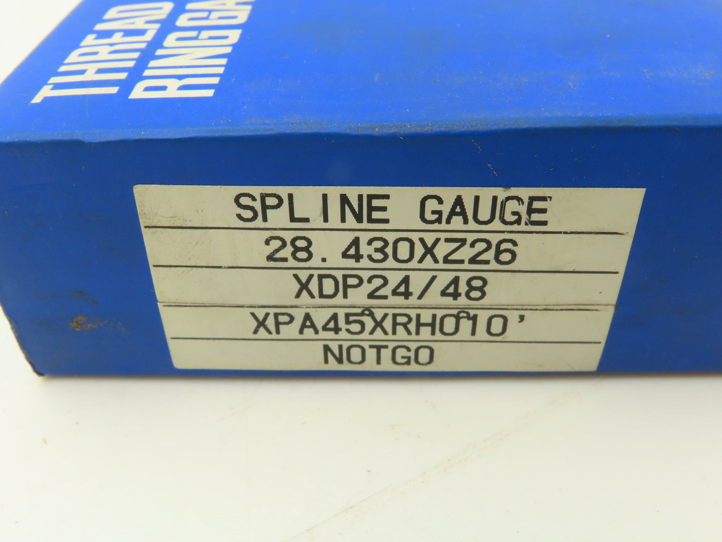 OSG Spline Threaded Ring Gauge XPA45° XRH0° Inspection No Go