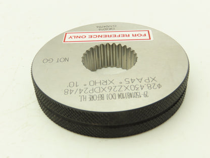 OSG Spline Threaded Ring Gauge XPA45° XRH0° Inspection No Go