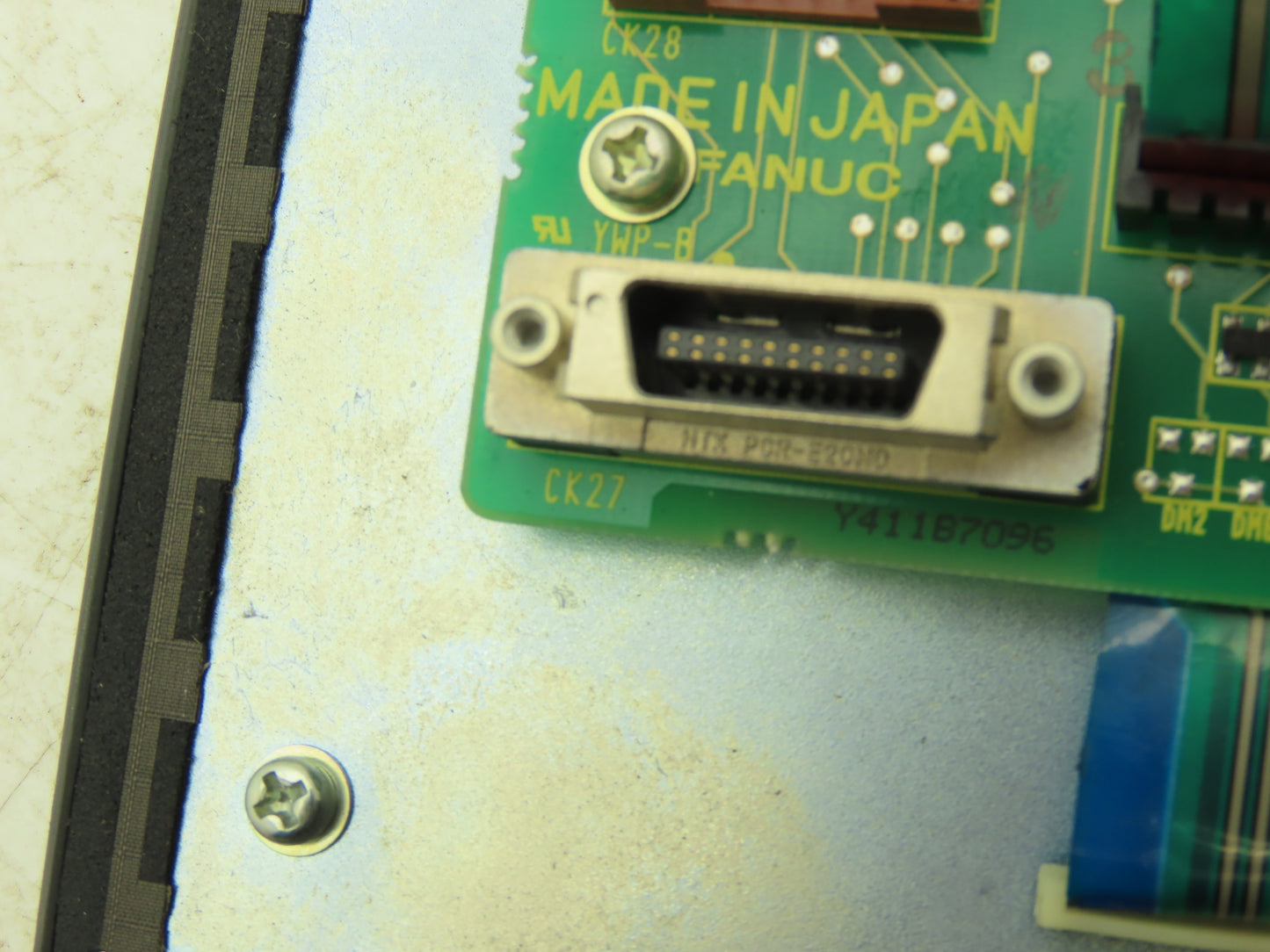 Fanuc A02B-0323-C120#M MDI Unit Operator Interface Control Panel Keypad 44-Key