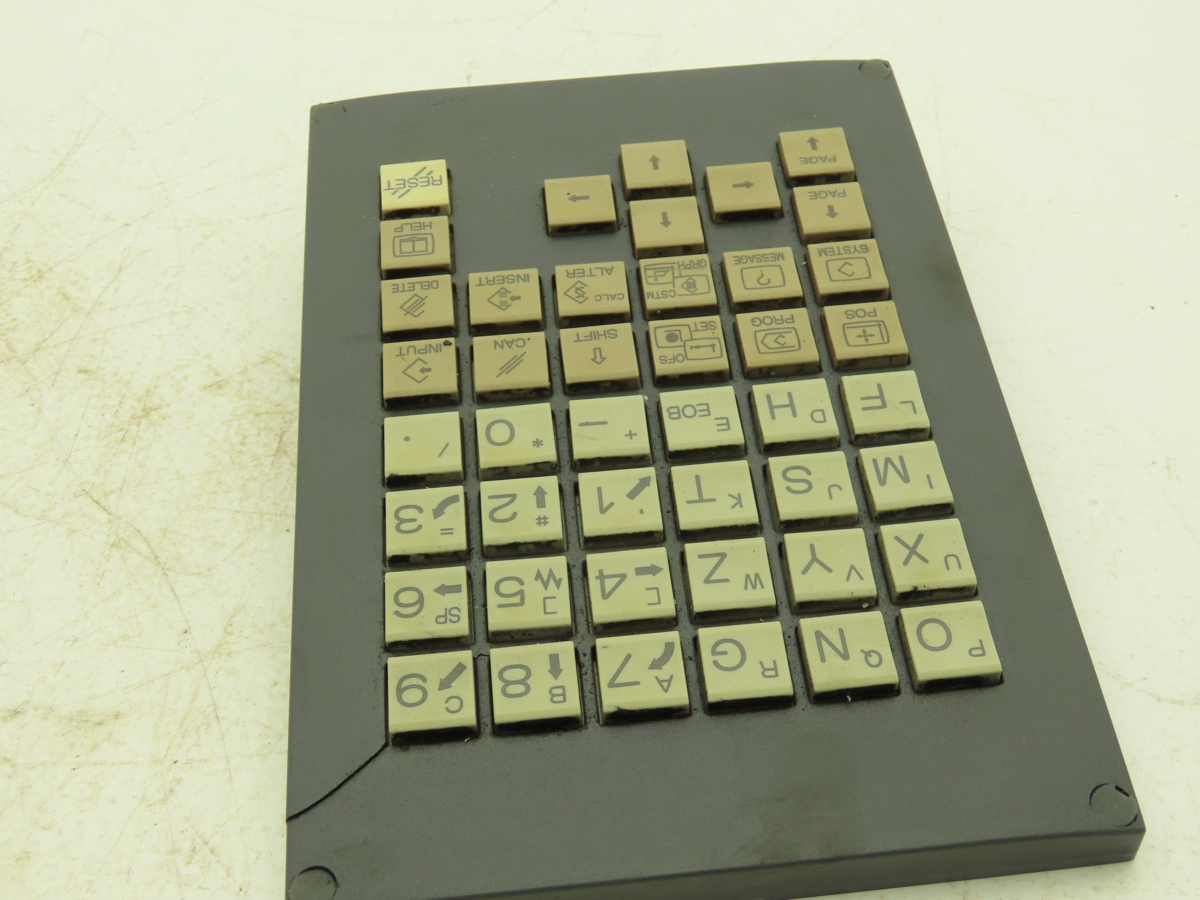 Fanuc A02B-0323-C120#M MDI Unit Operator Interface Control Panel Keypa ...