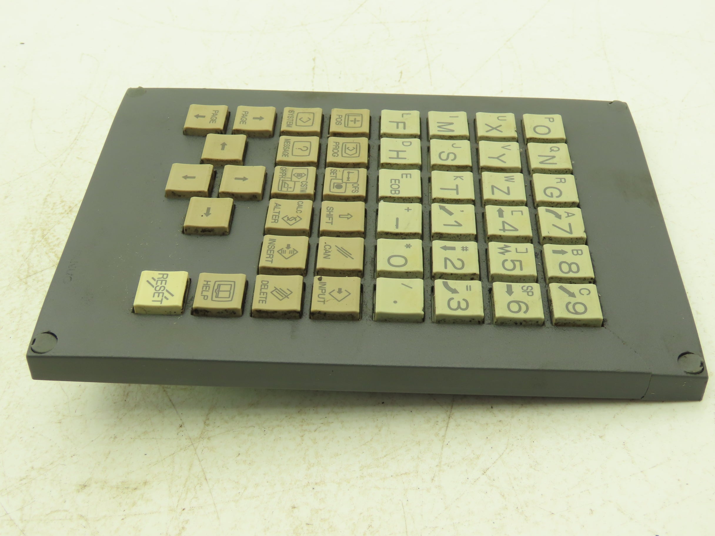 Fanuc A02B-0323-C120#M MDI Unit Operator Interface Control Panel Keypa ...