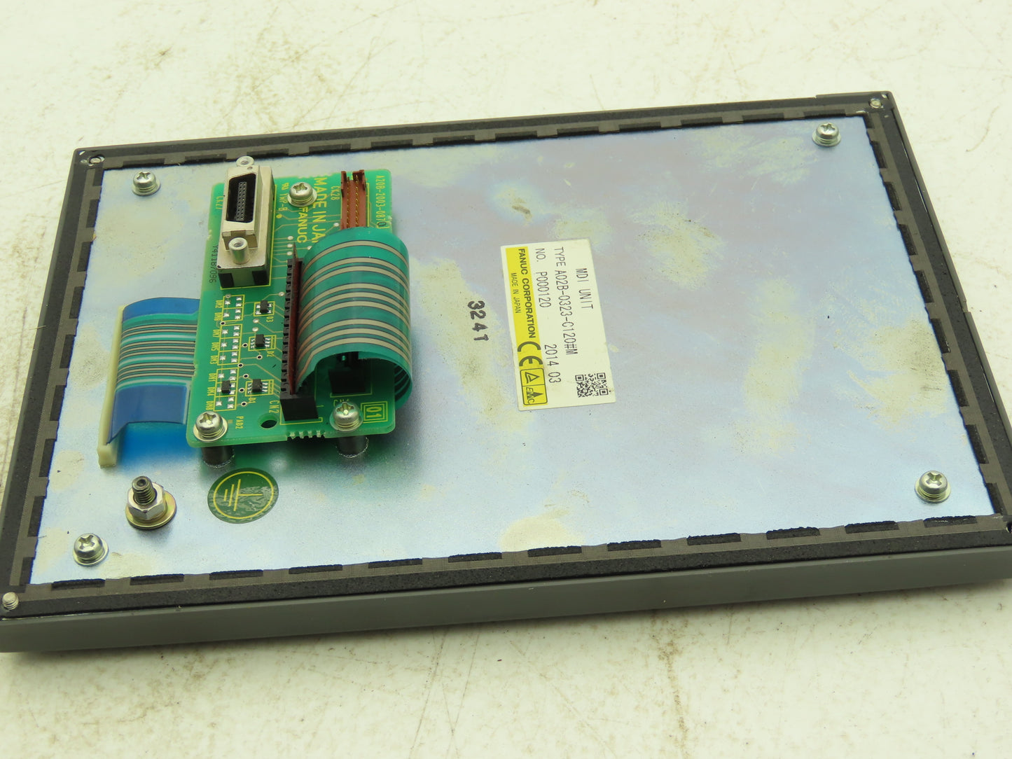 Fanuc A02B-0323-C120#M MDI Unit Operator Interface Control Panel Keypad 44-Key