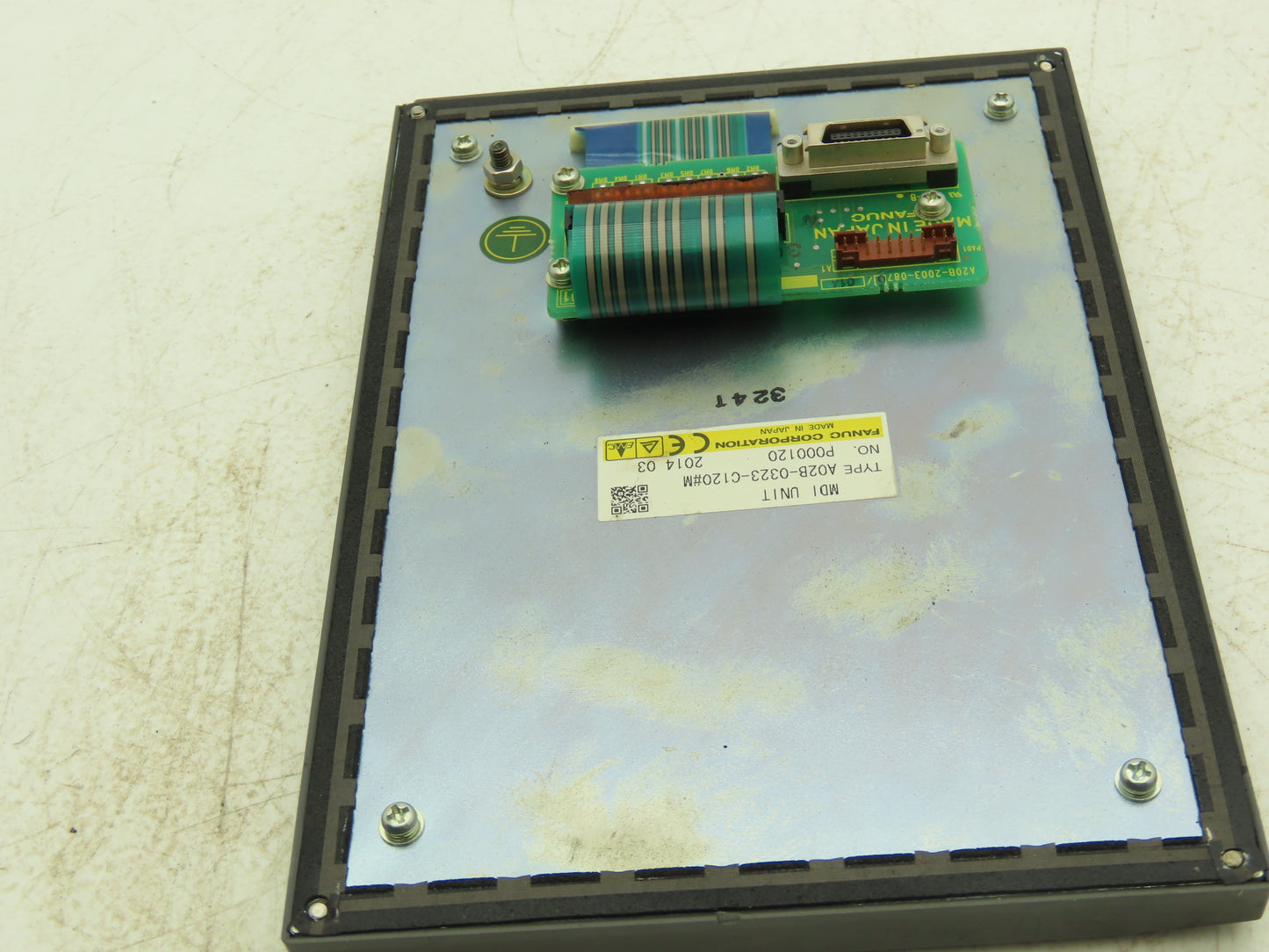 Fanuc A02B-0323-C120#M MDI Unit Operator Interface Control Panel Keypad 44-Key