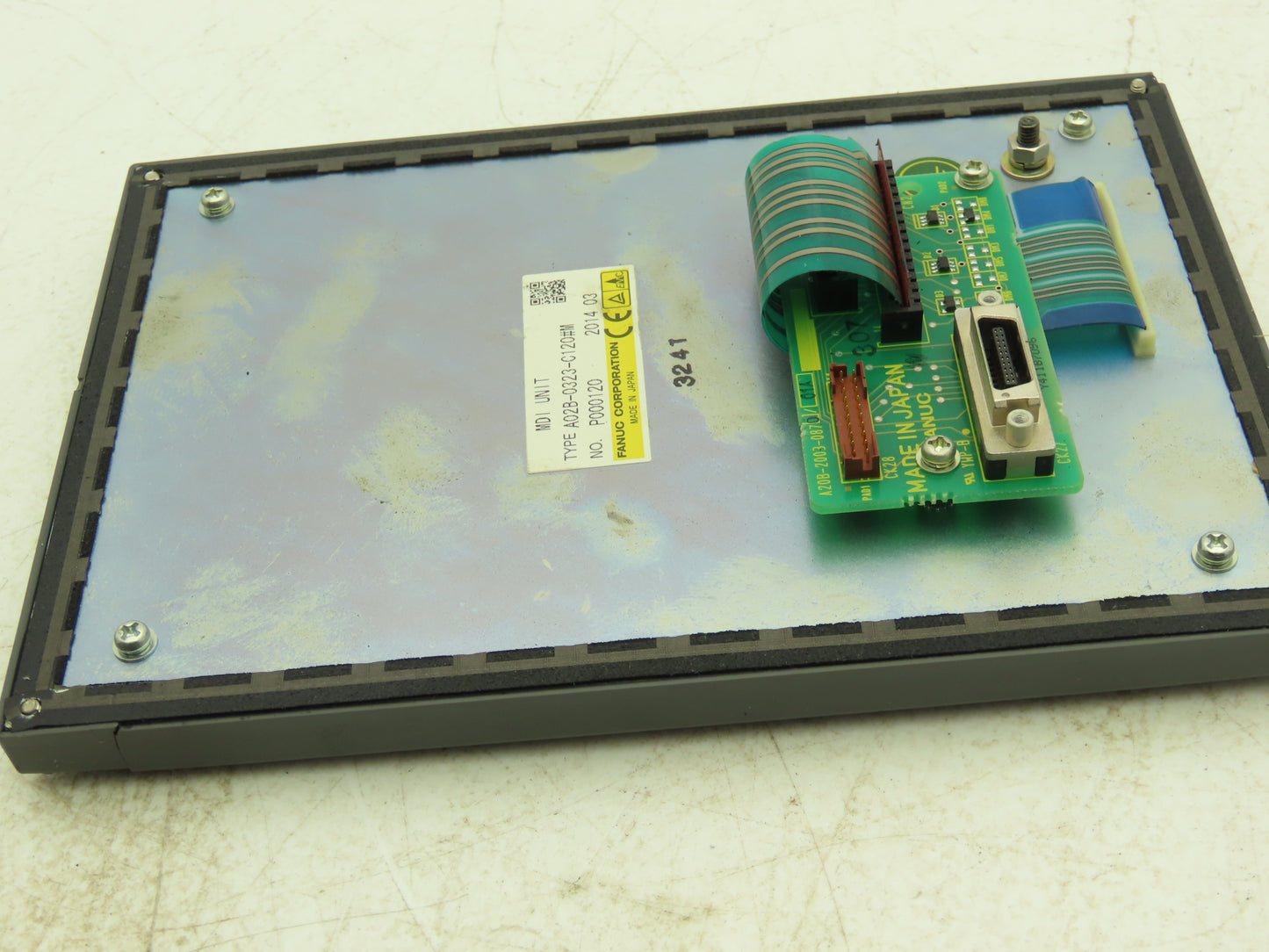 Fanuc A02B-0323-C120#M MDI Unit Operator Interface Control Panel Keypad 44-Key