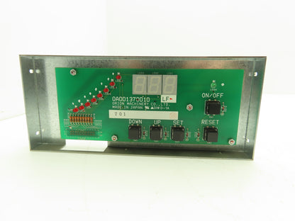 Orion Machinery 0A001370010 Printed Circuit Control Board Control RKE22000A-V