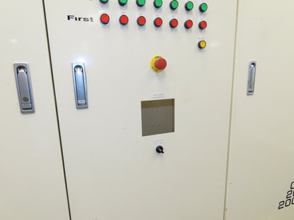 3 Door Freestanding Electrical Enclosure 1900x2300x500mm 75x90x20"