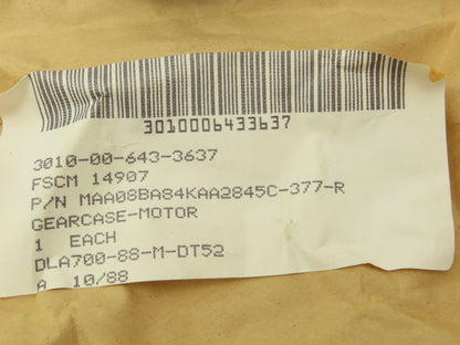 Cramer Co 2845C-377 Gearcase Motor 115V 60hz 2.7W 5RPM Lot of 3