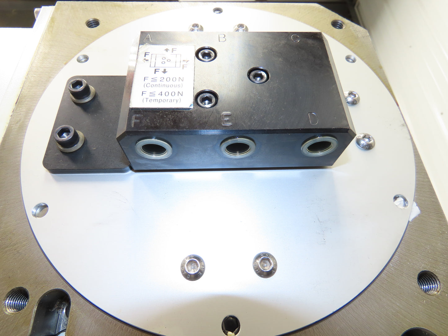 Tsudakoma Koma Precision RWA-200R-G CNC Rotary Indexer Clamp Table 200mm Dia 8"