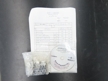 Tsudakoma Koma Precision RWA-200R-G CNC Rotary Indexer Clamp Table 200mm Dia 8"