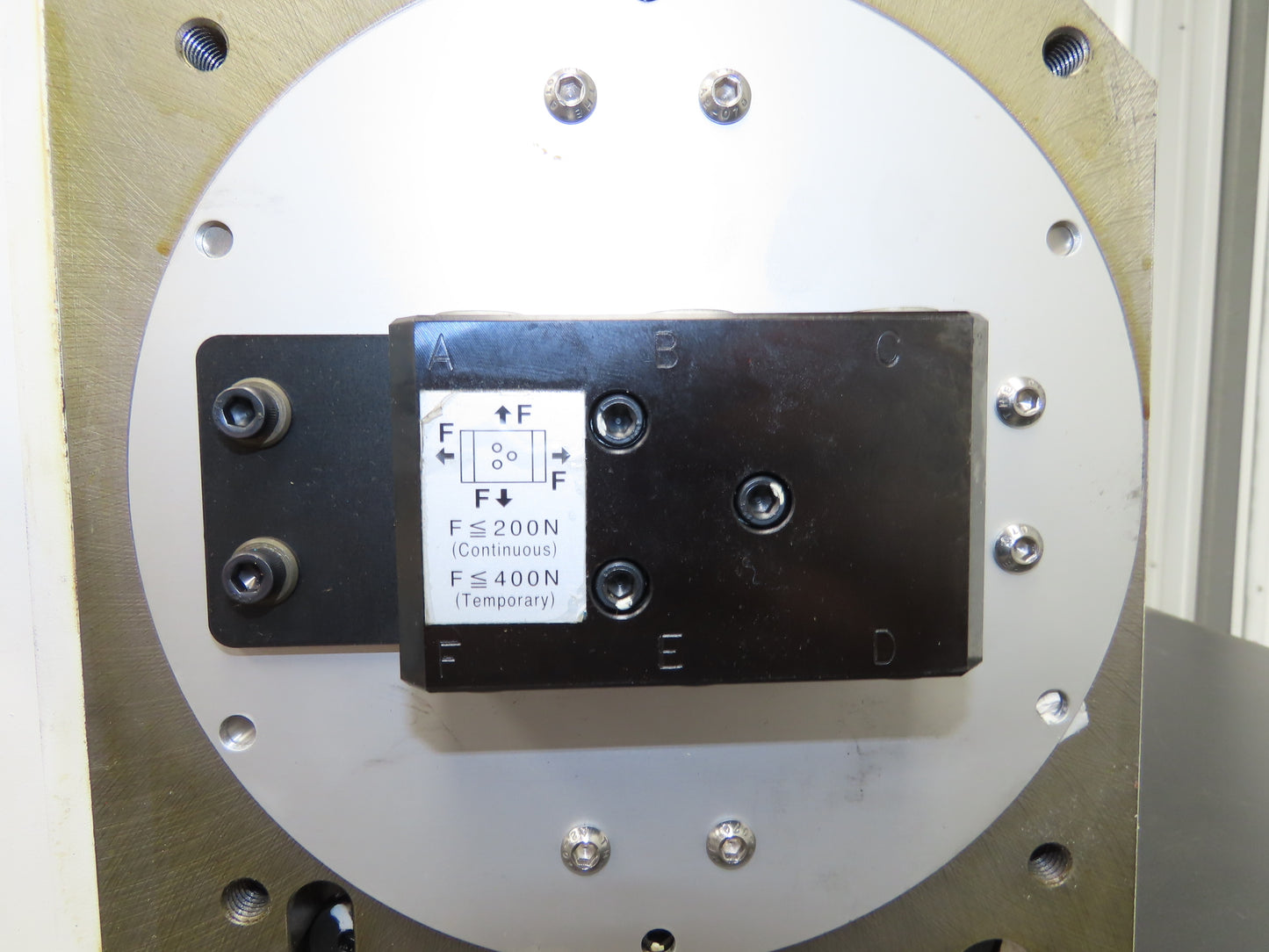 Tsudakoma Koma Precision RWA-200R-G CNC Rotary Indexer Clamp Table 200mm Dia 8"