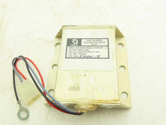 Electrodelta C611004-0101 Cessna Voltage Regulator Assembly 28 Volt