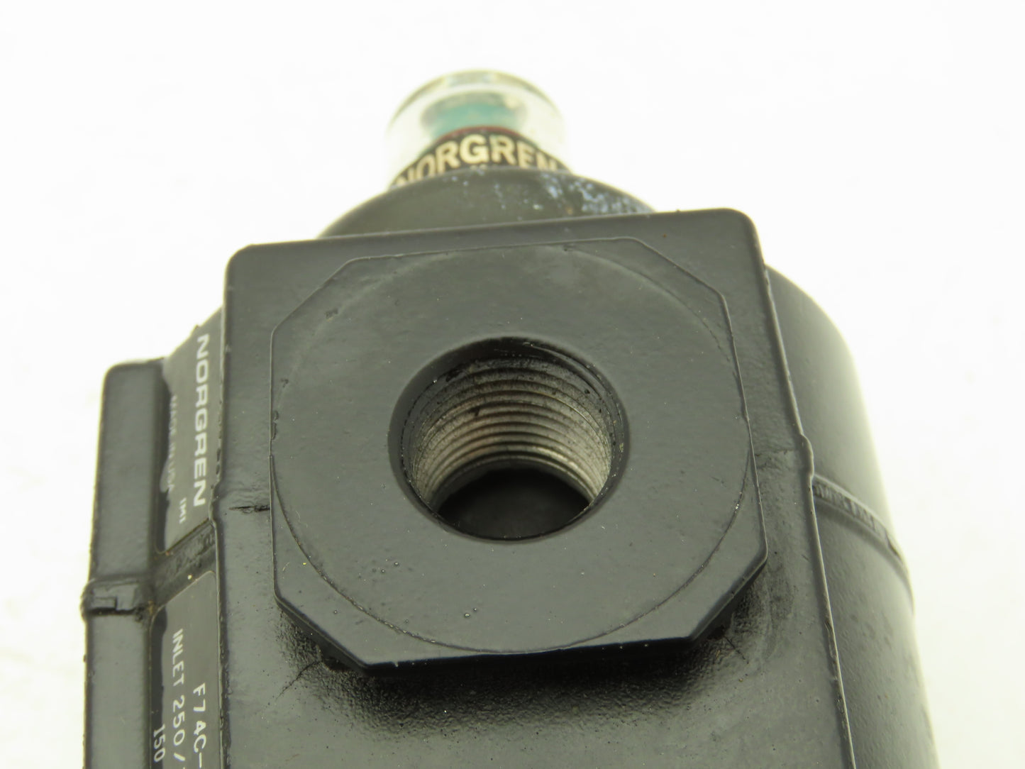 Norgren F74C-3AD-QD0 Pneumatic Air Line Filter 3/8"PTF 250PSI Drain Valve