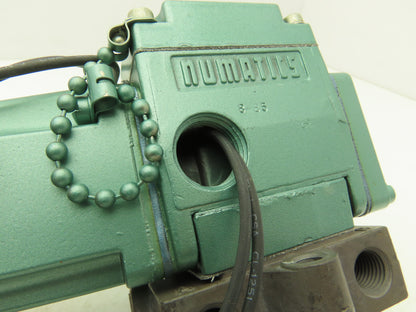 Numatics 12SAD4410A Pneumatic Air Solenoid Valve 120V 5 Way 2 Position