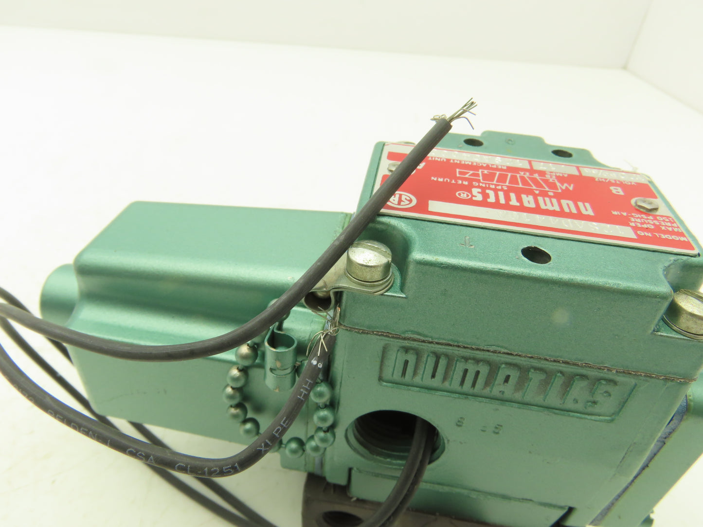 Numatics 12SAD4410A Pneumatic Air Solenoid Valve 120V 5 Way 2 Position