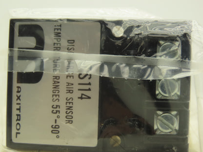 Maxitrol TS114 TD114 Remote Selector & Discharge Air Sensor 55-90F