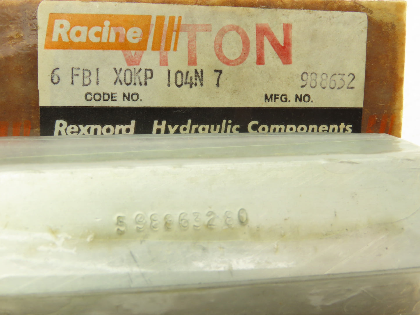 Rexnord Racine 6 FBI X0KP 104N 7 Flow Valve 1/2" NPT Check Valve 598863280